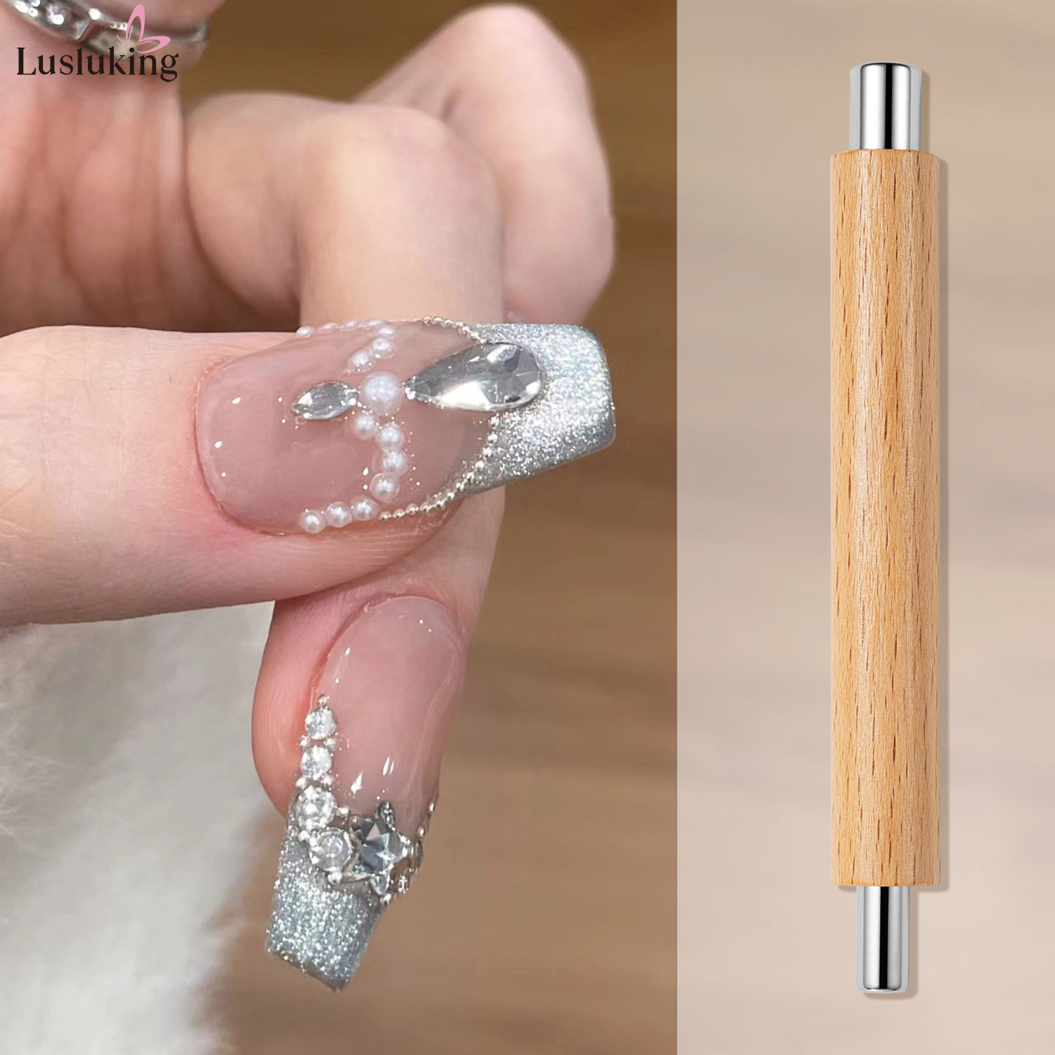 1 PC Nail Art เล็บ Magnetic St - Contour Palette Stick บทวิจารณ์และราคา