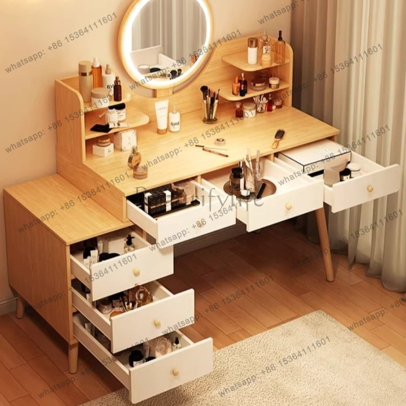 LJY โต๊ะเครื่องแป้งสไตล์ยุโรป  - Beauty Without Makeup บทวิจารณ์และราคา