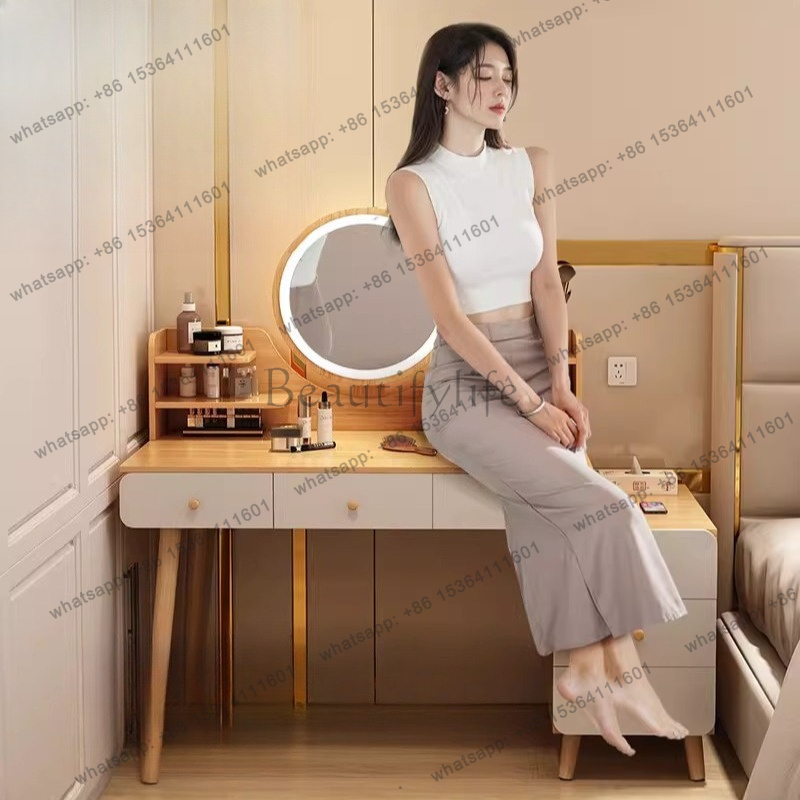 LJY โต๊ะเครื่องแป้งสไตล์ยุโรป  - Beauty Without Makeup บทวิจารณ์และราคา