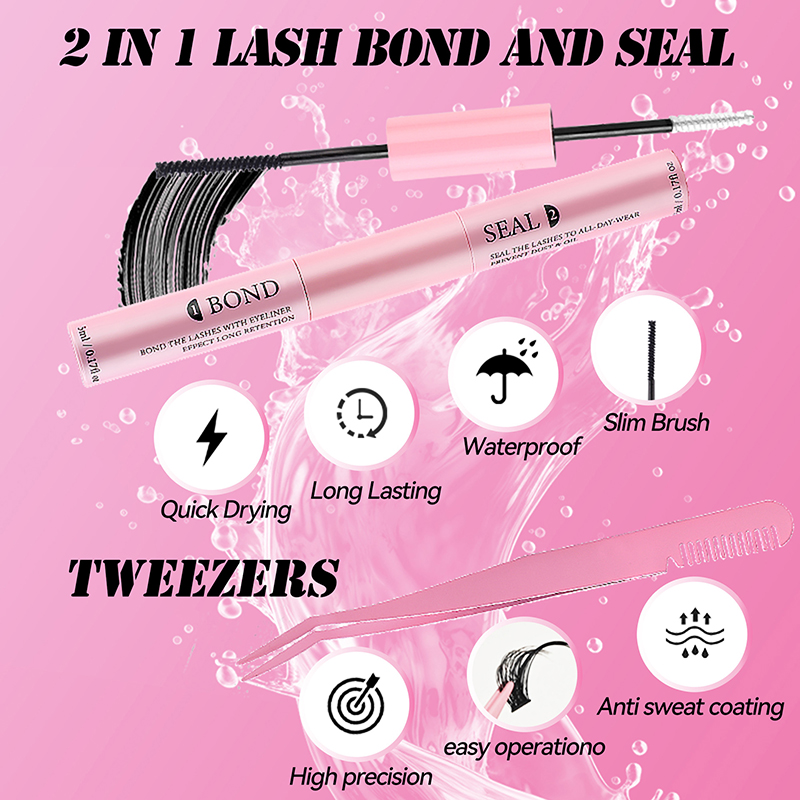 กาวติดขนตาปลอมแบบสองหัว สำหรับ - Waterproof Mascara Wand บทวิจารณ์และราคา